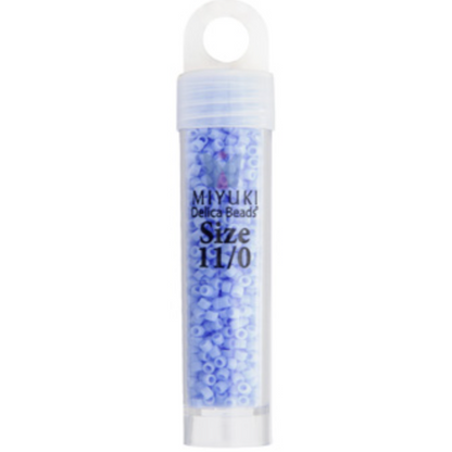 Miyuki Delica Seed Bead, 11/0 (Blue Agate Opaque)