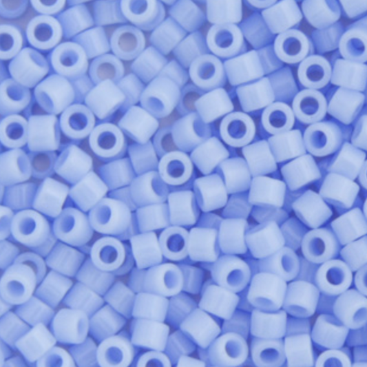Miyuki Delica Seed Bead, 11/0 (Blue Agate Opaque)