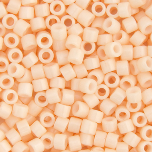 Miyuki Delica Seed Bead, 11/0 (Light Peach Opaque)