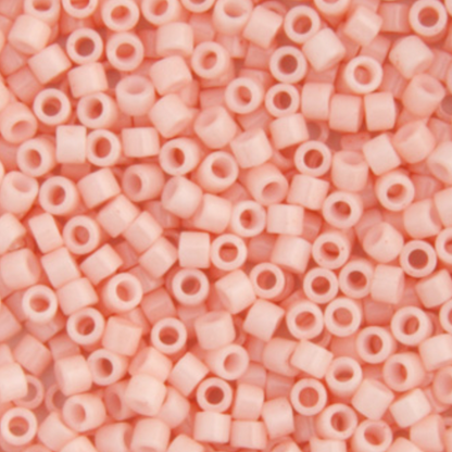 Miyuki Delica Seed Bead, 11/0 (Light Salmon Opaque)