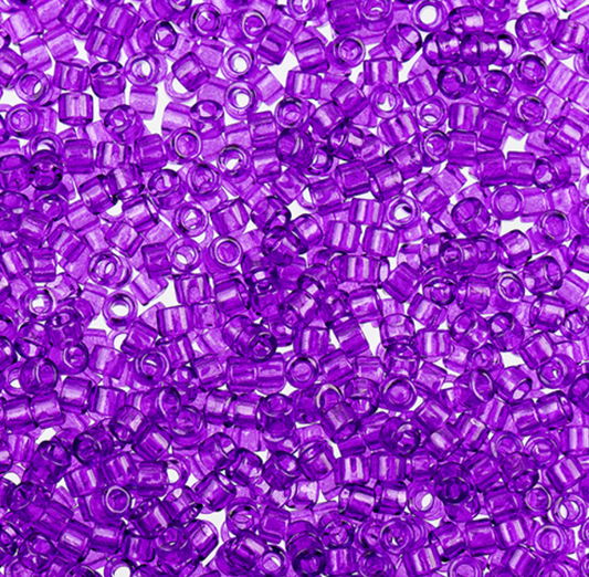 Miyuki Delica Seed Bead, 11/0 (Violet Dyed)