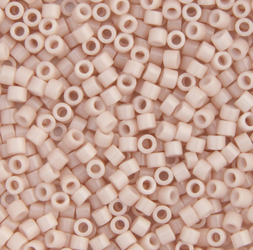 Miyuki Delica Seed Bead, 11/0 (Pink Champagne Opaque)