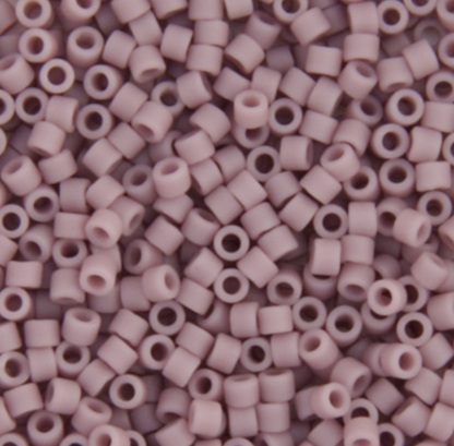 Miyuki Delica Seed Bead, 11/0 (Mauve Opaque Matte)