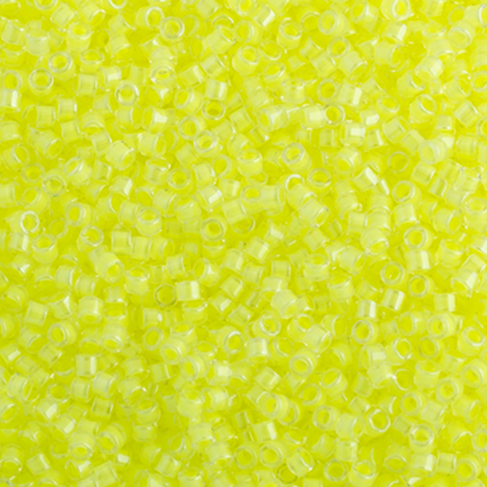 Miyuki Delica Seed Bead, 11/0 (Limeade Luminous Neon)