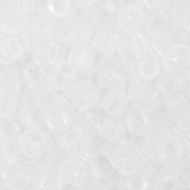 Miyuki Delica Seed Bead, 11/0 (Crystal Transparent)