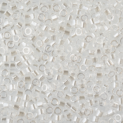 Miyuki Delica Seed Bead, 11/0 (Crystal Luster)
