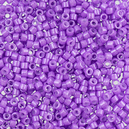 Miyuki Delica Seed Bead, 11/0 (Violet Opaque Dyed)