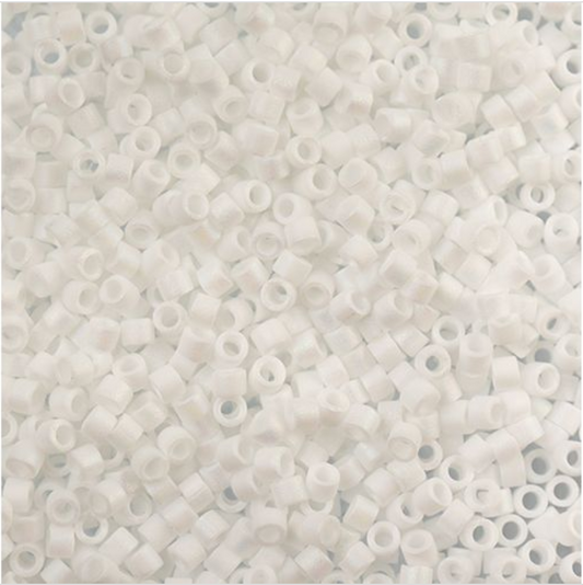 Miyuki Delica Seed Bead, 11/0 (White Matte)