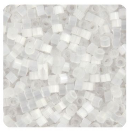 Miyuki Delica Seed Bead, 11/0 (Crystal Silk Satin)