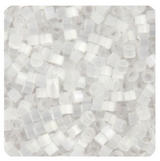 Miyuki Delica Seed Bead, 11/0 (Crystal Silk Satin)