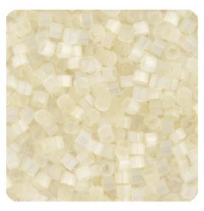 Miyuki Delica Seed Bead, 11/0 (Cream Silk Satin)
