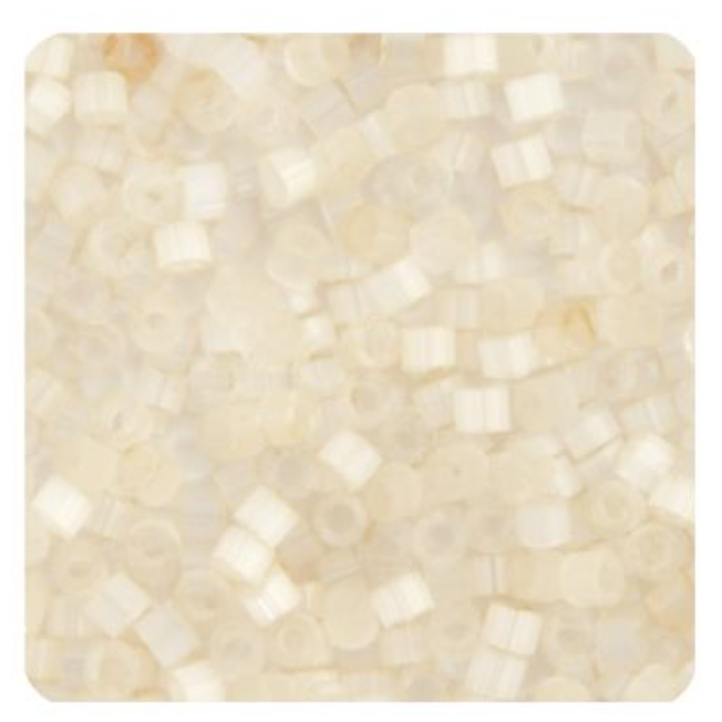 Miyuki Delica Seed Bead, 11/0 (Antique Ivory Silk Satin)