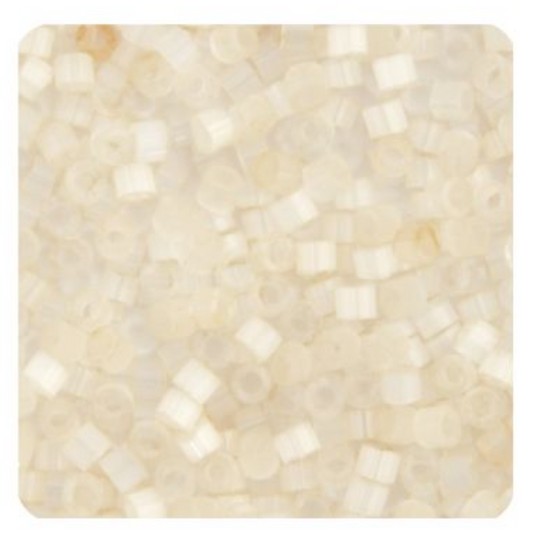 Miyuki Delica Seed Bead, 11/0 (Antique Ivory Silk Satin)