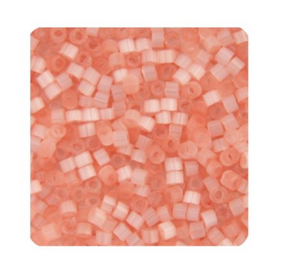 Miyuki Delica Seed Bead, 11/0 (Salmon Silk Satin)