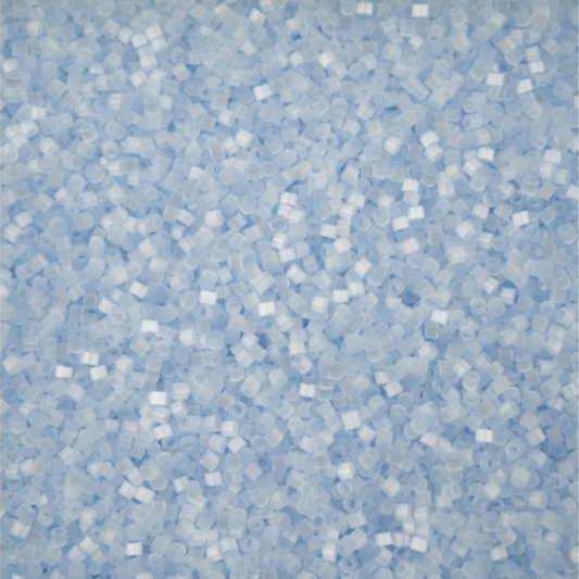 Miyuki Delica Seed Bead, 11/0 (Light Blue Silk Satin)