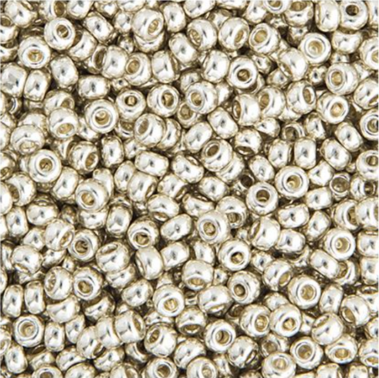 Miyuki Seed Bead, 11/0 (Silver Galvanized)