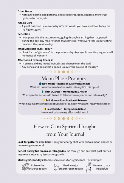 The Intuitive Journal by: Jody Goddard