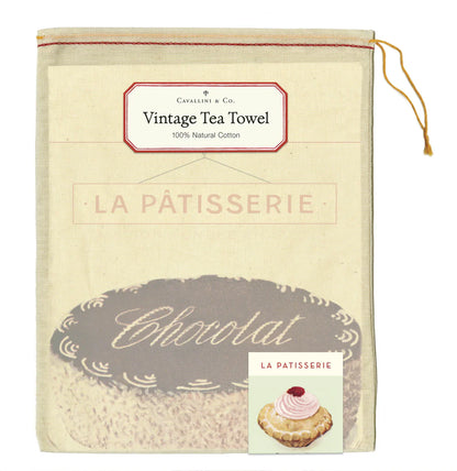 Vintage Tea Towel - La Patisserie