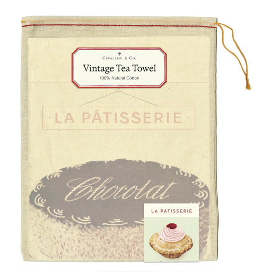 Vintage Tea Towel - La Patisserie