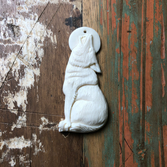 Bone Carvings, Wolf ver.1 - Shakti