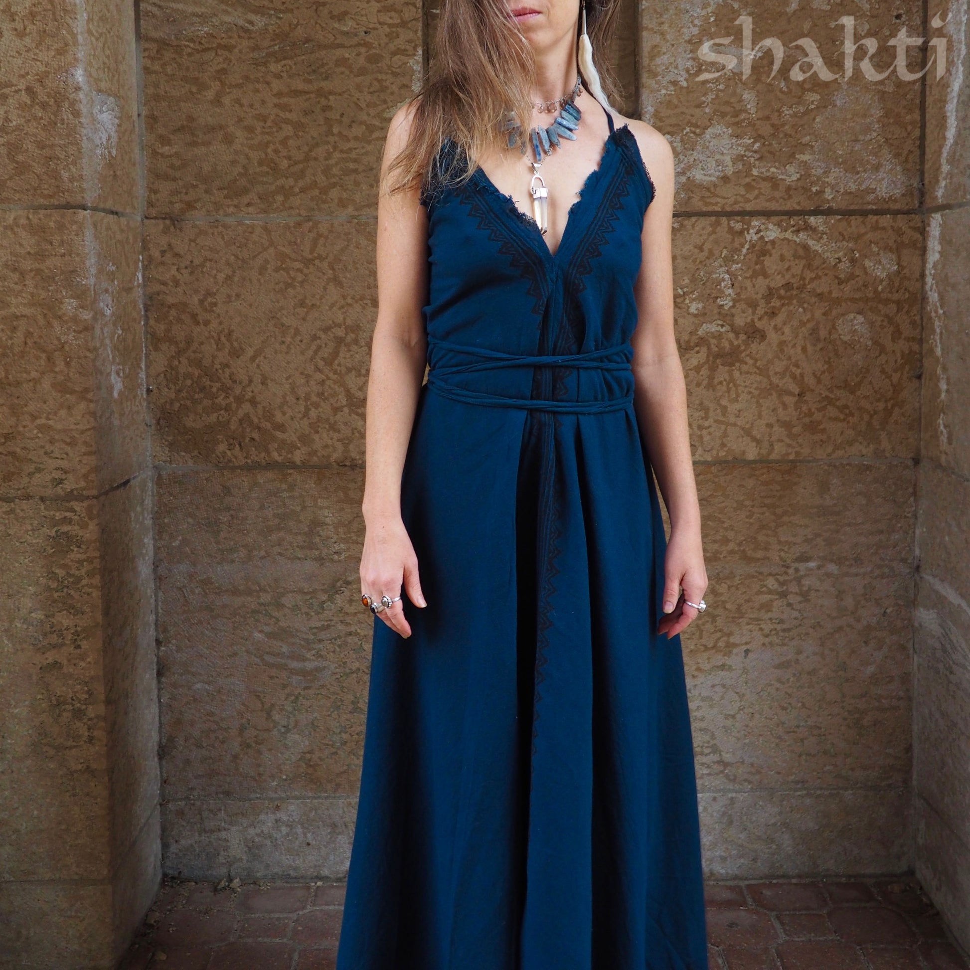 Tatooine Triangle Maxi Dress - Shakti