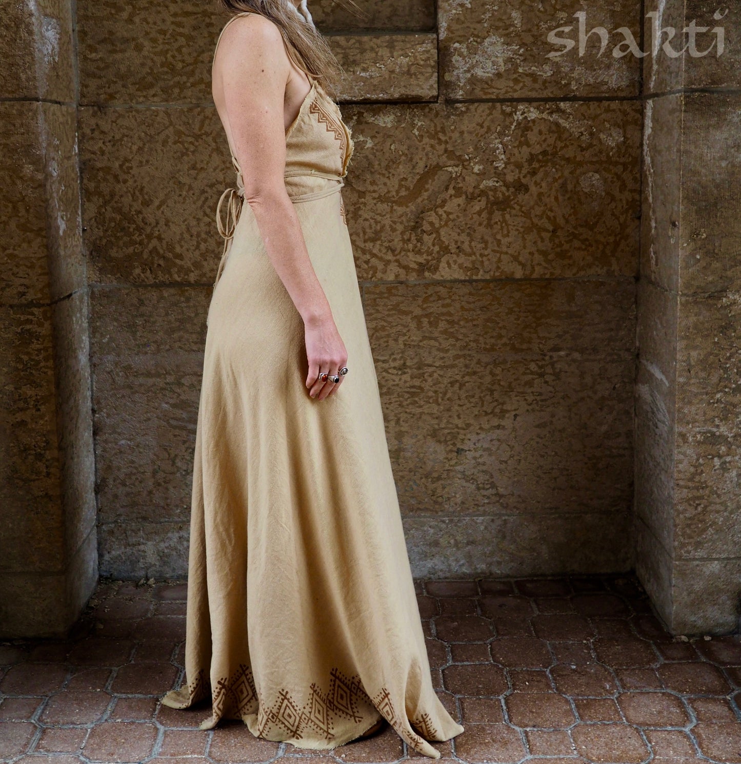 Tatooine Triangle Maxi Dress - Shakti