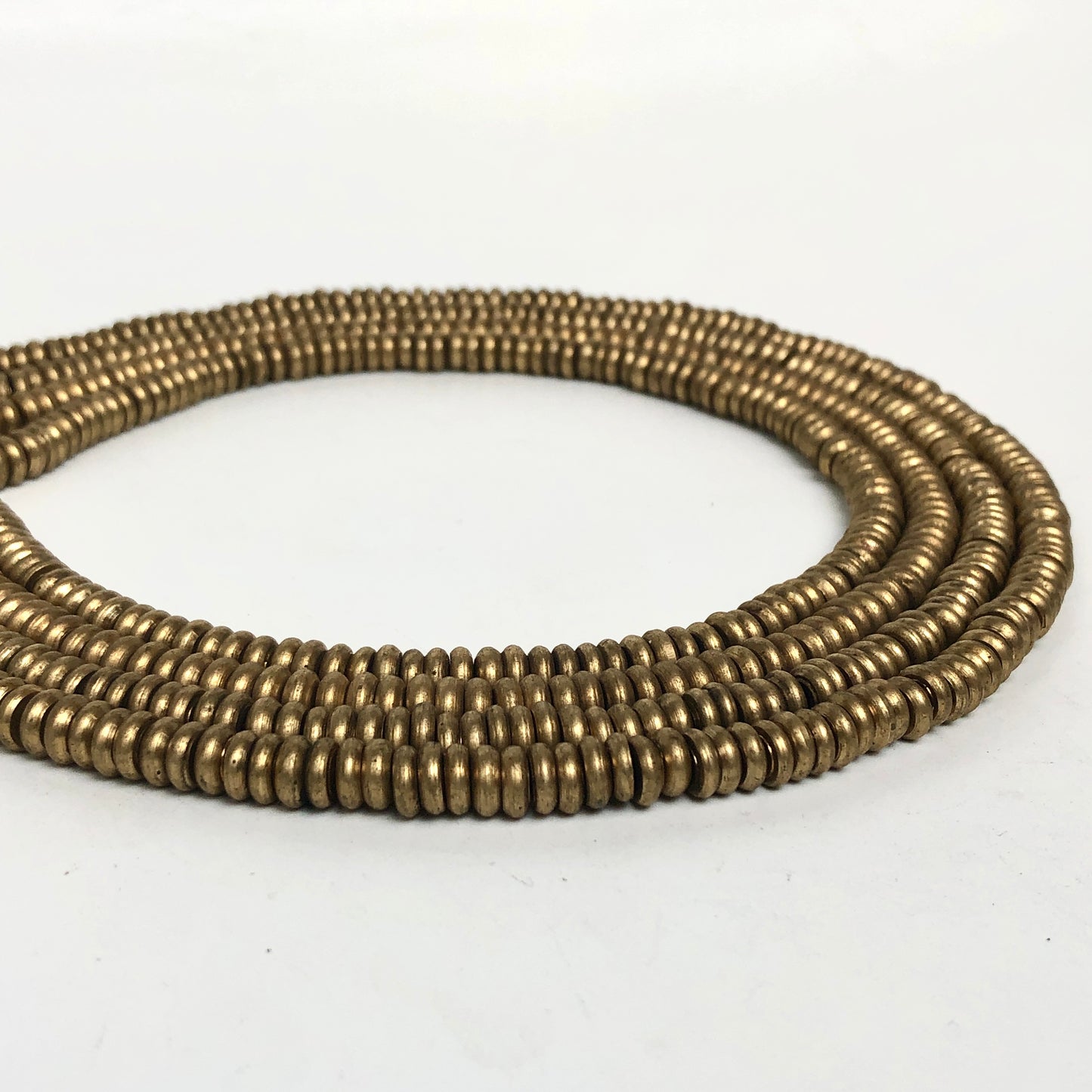 Brass Spacer Beads (Large) - Heishi, 3mm