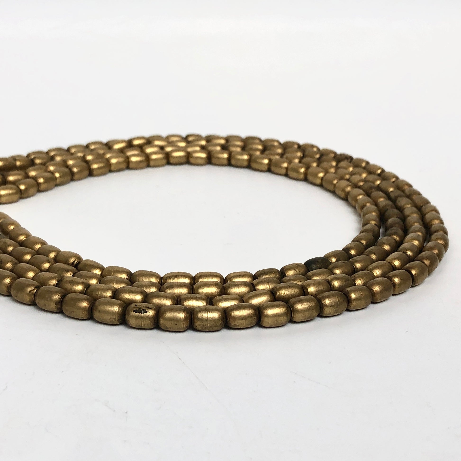 Brass Spacer Beads (Large) - Tube, 8mm - Shakti