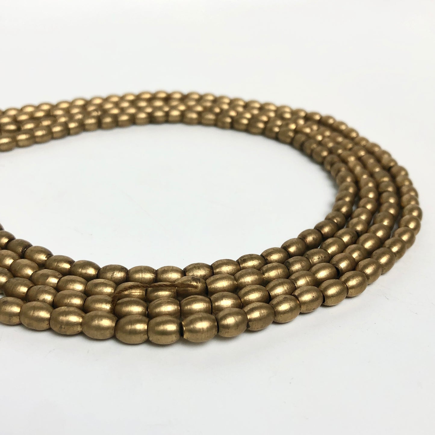 Brass Spacer Beads (Large) - Oval, 7mm