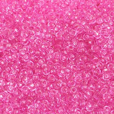 Czech Seed Bead, 10/0 (Crystal Fuchsia Solgel)