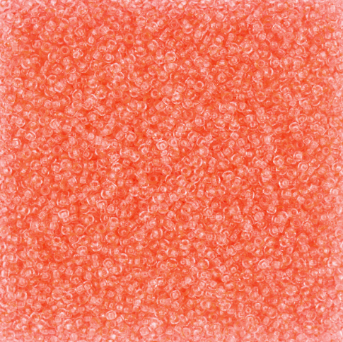 Czech Seed Bead, 10/0 (Crystal Pink Solgel)