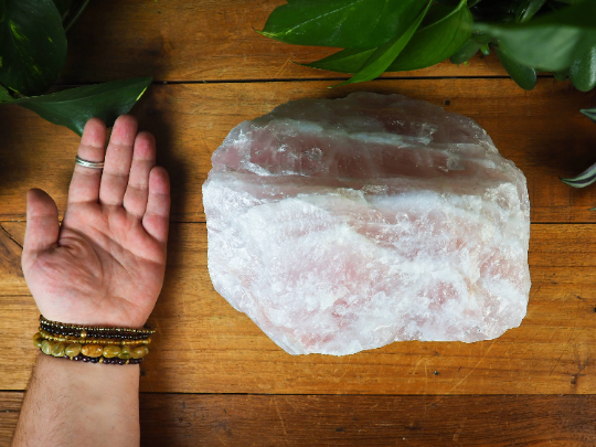 Rose Quartz Rough Chunks - Shakti