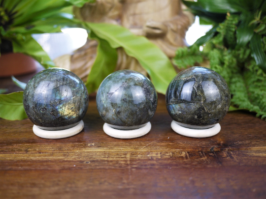 Labradorite Spheres - Shakti