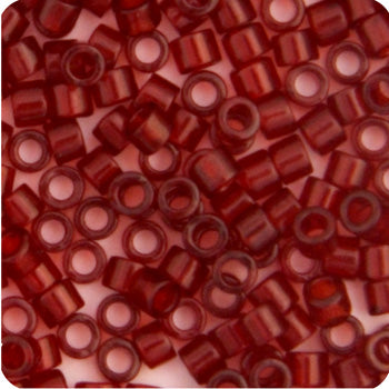 Miyuki Delica Seed Bead, 11/0 (Cranberry Red Transparent)