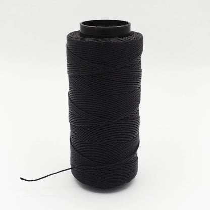 Non-Waxed Polyester Cord (Brazil) - Black - Shakti