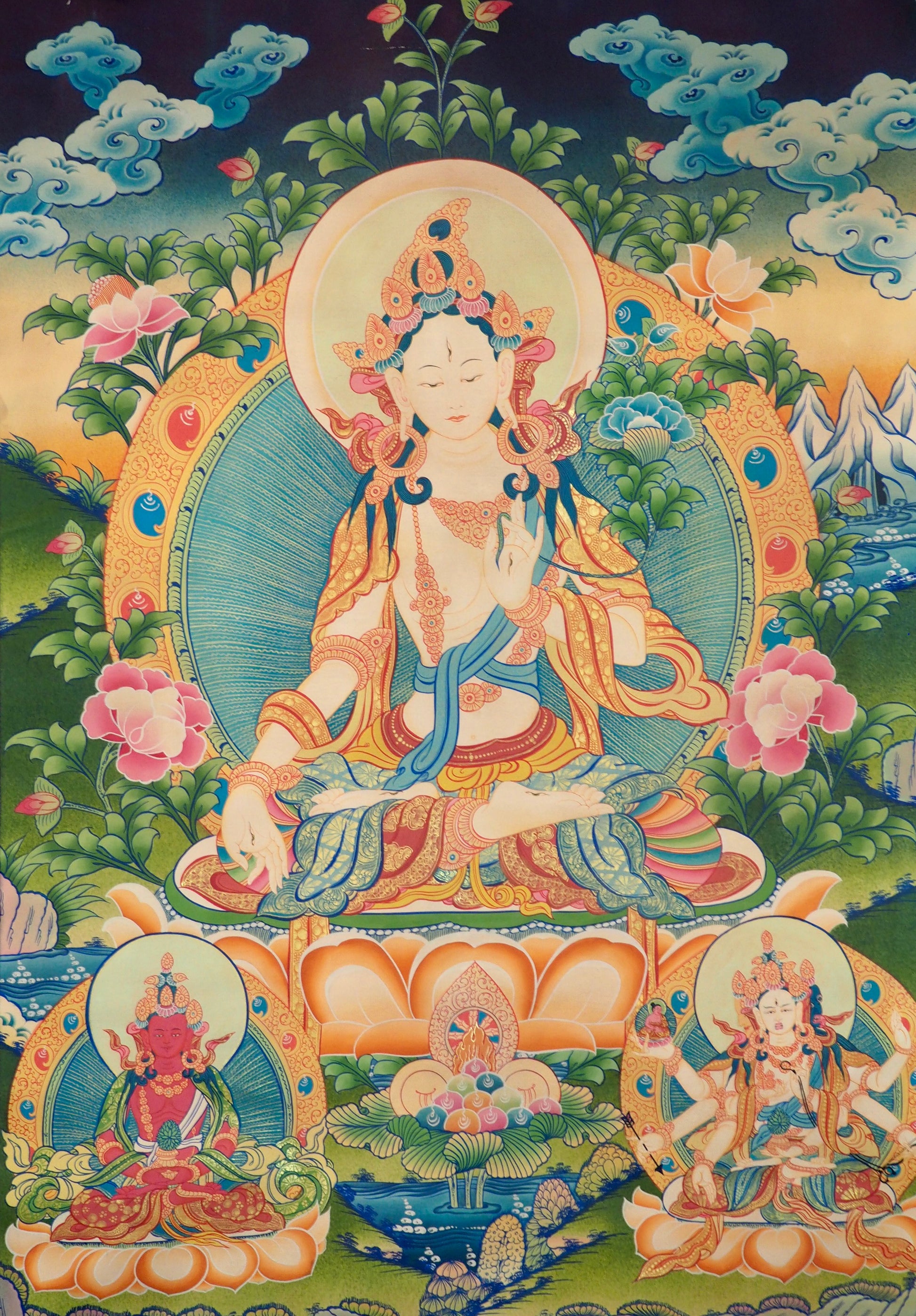 Thangka -White Tara - Shakti