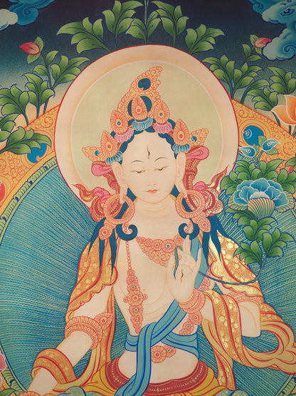 Thangka -White Tara - Shakti