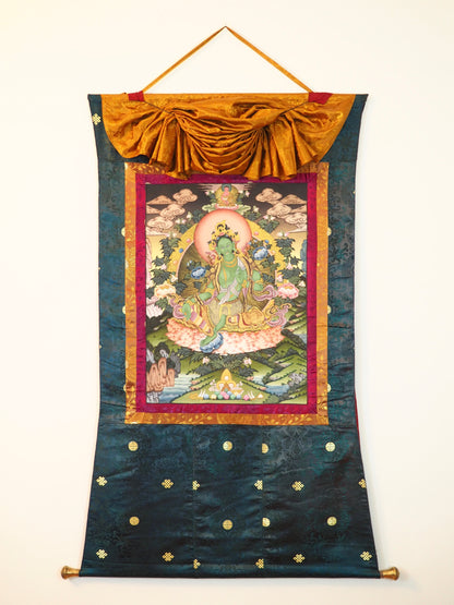 Thangka - Green Tara - Shakti