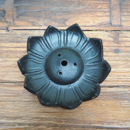 Clay Lotus Incense Holder - Shakti
