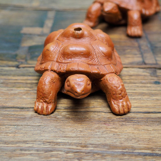 Clay Turtle Incense Holder - Shakti