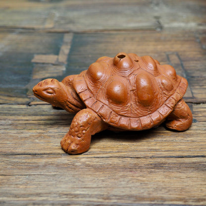 Clay Turtle Incense Holder - Shakti