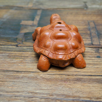 Clay Turtle Incense Holder - Shakti