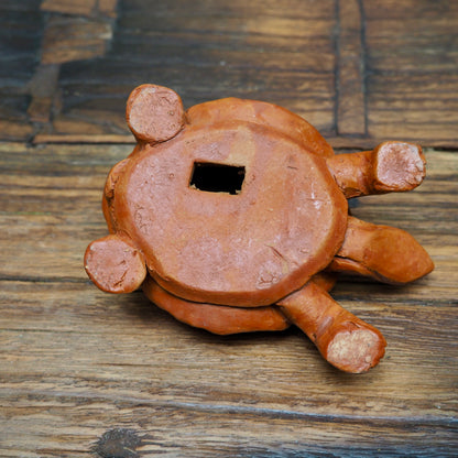 Clay Turtle Incense Holder - Shakti