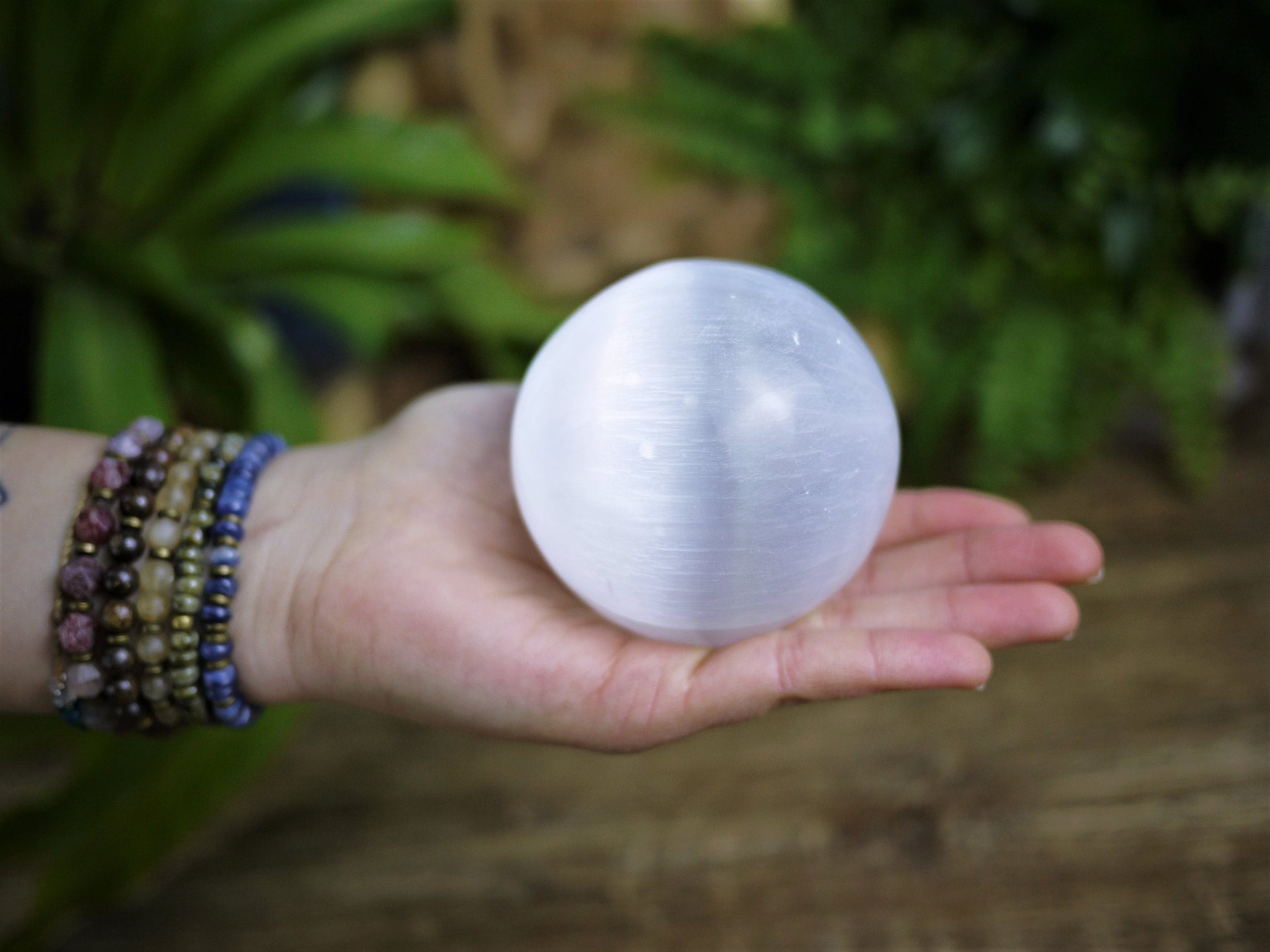 Selenite Spheres - Shakti