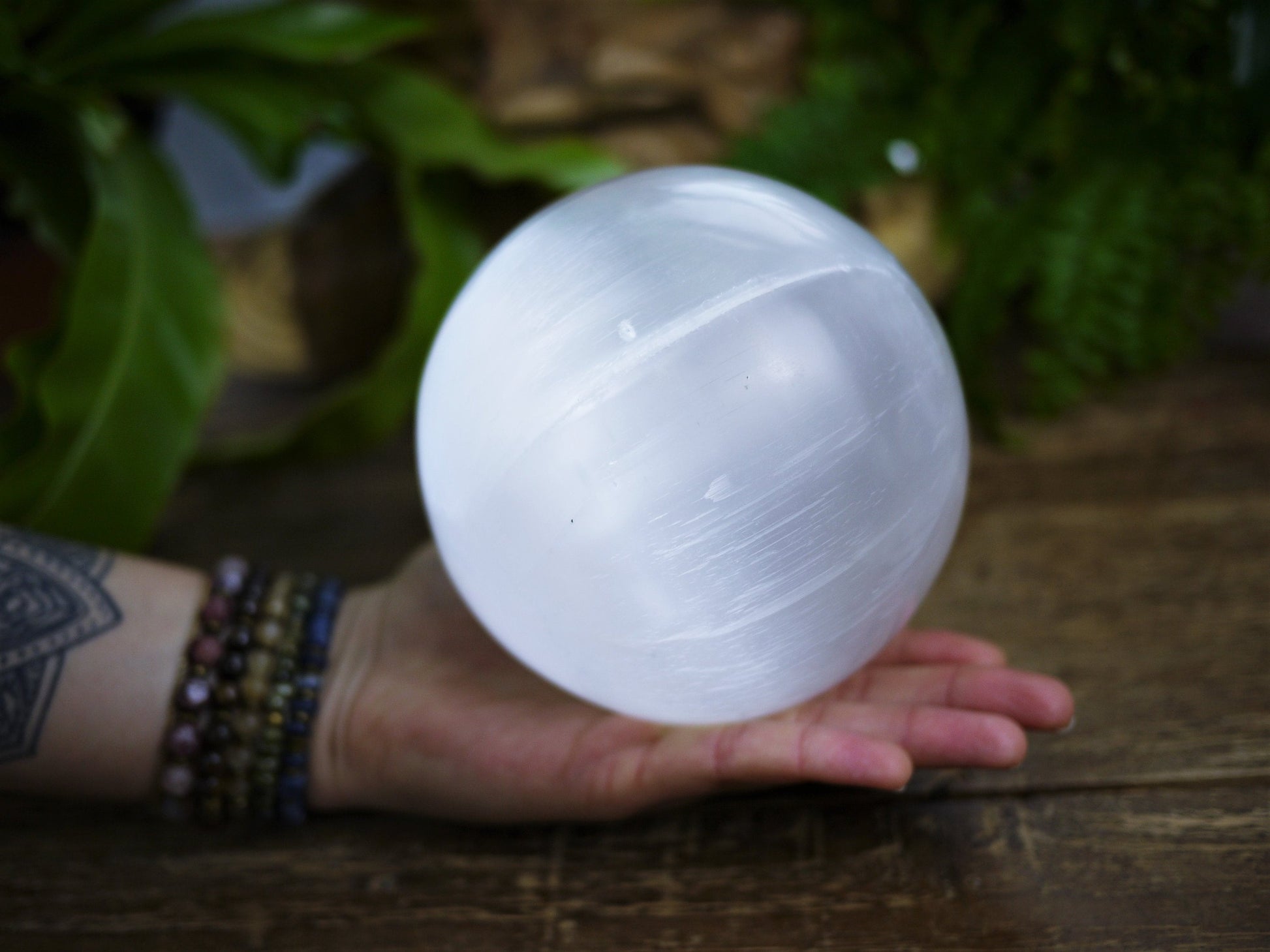 Selenite Spheres - Shakti