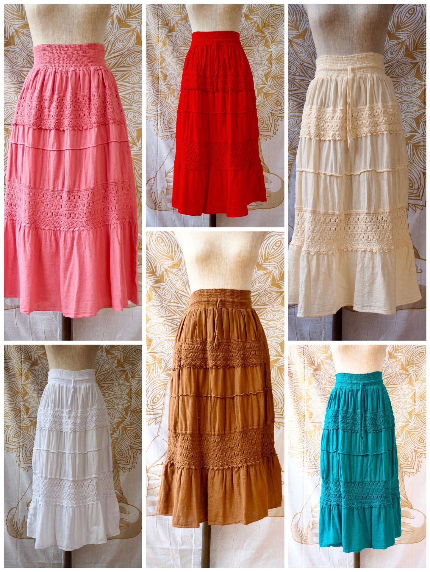 Peruvian Folk Skirt