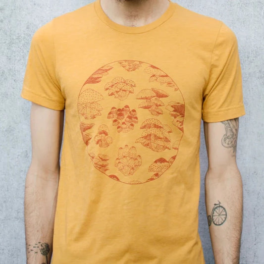 Mustard Fungi T-Shirt - Shakti