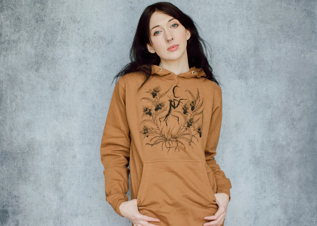 Orchid Mantis Pullover Hoodie - Shakti