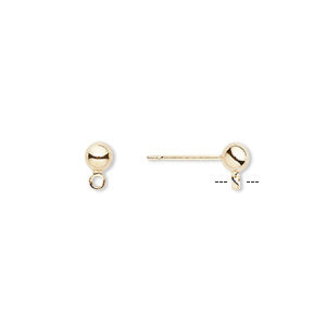 Earstud (w/ drop) - GP - Shakti