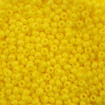 Czech Seed Bead, 10/0 (Terra Intensive Yellow)